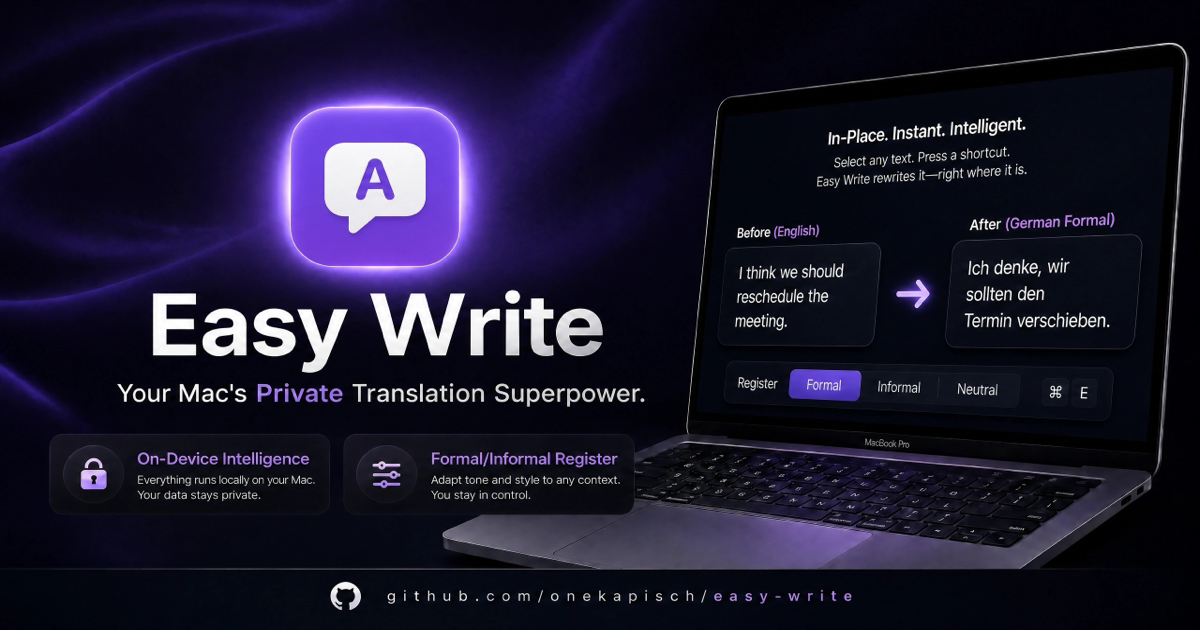 Easy Write preview
