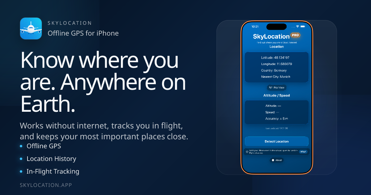 SkyLocation homepage